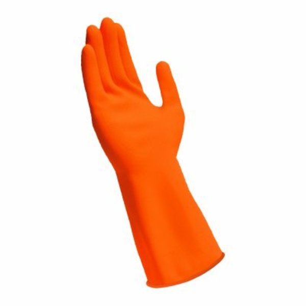 Big Time Products Nitrile Disposable Gloves, Nitrile, M, Orange 13102-26